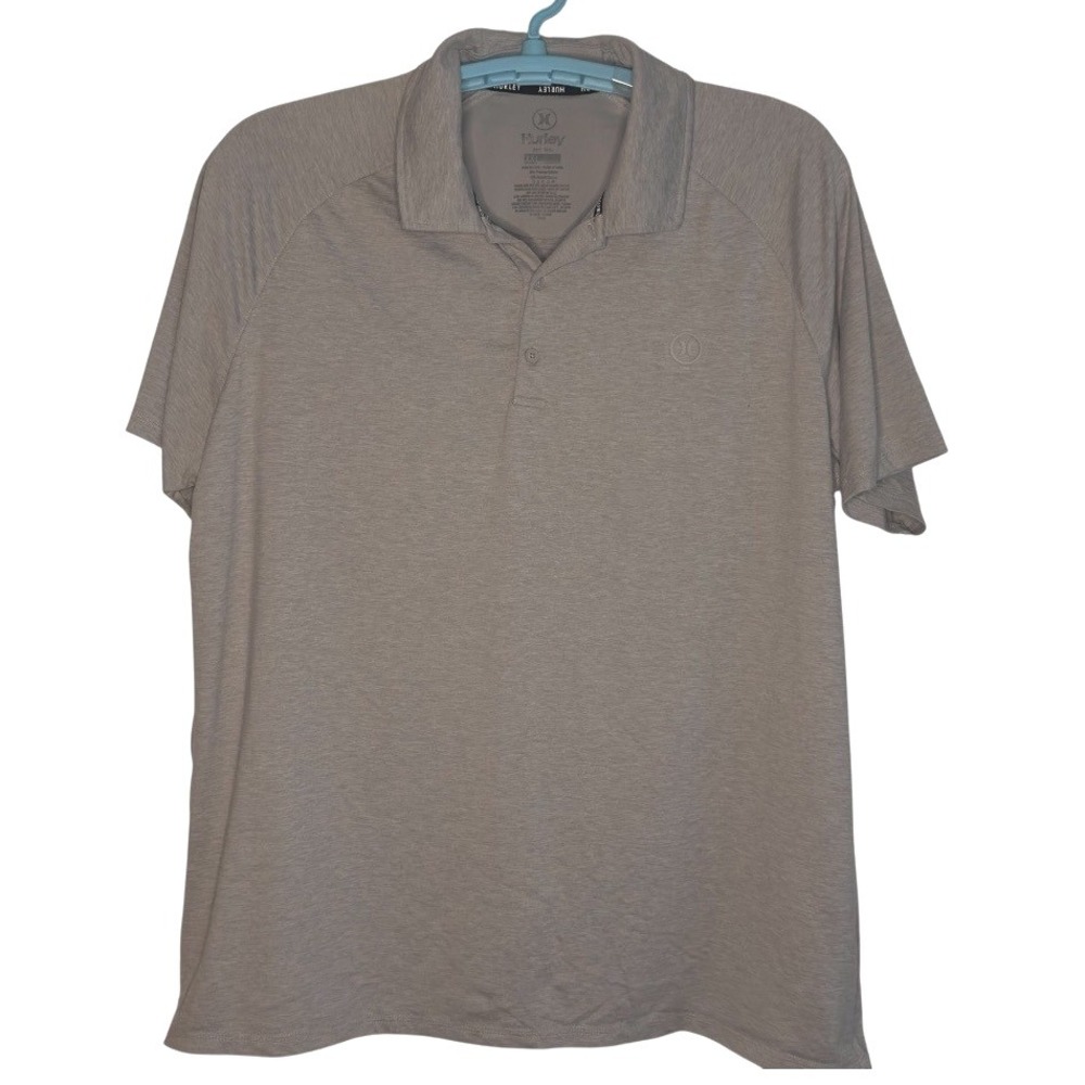 Hurley Polo Short Sleeve Shirt Performance Activewear Athletic Golf Casual XXL